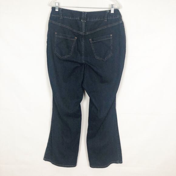 Lane Bryant Distinctly Boot Blue 5-Pocket Jeans - Picture 7 of 11
